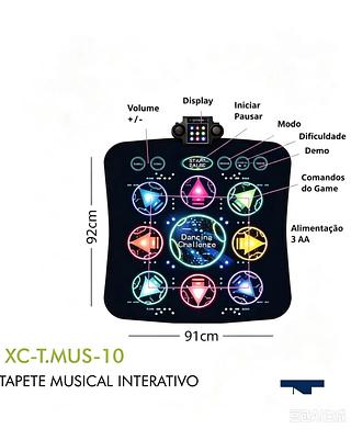 TAPETE MUSICAL INTERATIVO