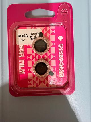 Película Câmera Strass Brilho Para Moto G75 5G