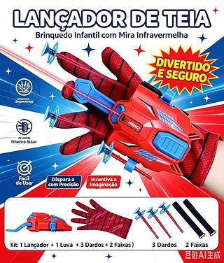 Lançador Homem Aranha com Infravermelho