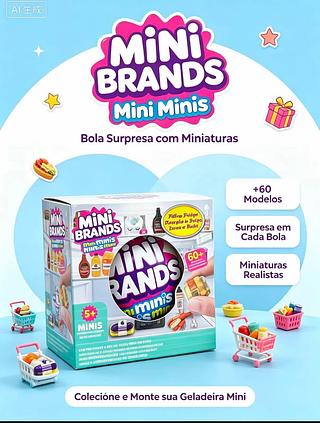 Micro Geladeira Micro Minis