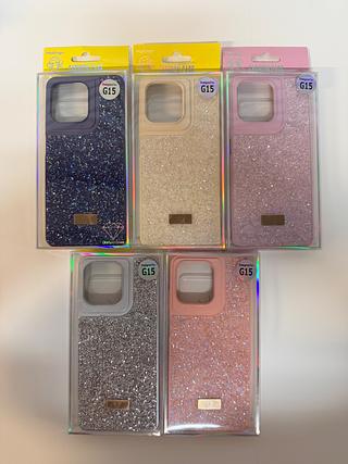 Capa Case Para Celular Moto G15 Com Diaman-tes